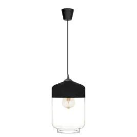 lampa-wiszaca-valentina-1b-przezroczysto-czarna-duzy-klosz-sloj-szklo-loft