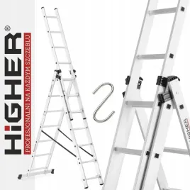 drabina-aluminiowa-3x7-wielofunkcyjna-na-schody-higher-560m-150kg