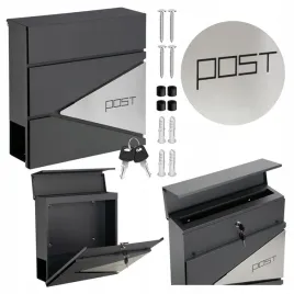 skrzynka-pocztowa-na-listy-ogrodzenie-antracyt-stal-nierdzewna-duza