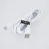 maxlife-kabel-usb-usb-c-30-m-2a-bialy