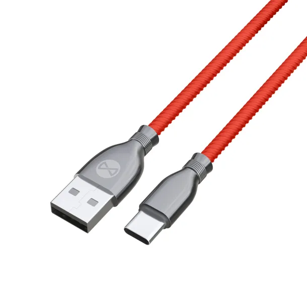 forever-kabel-tornado-usb-usb-c-10-m-3a-czerwony