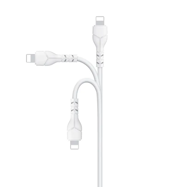 devia-kabel-kintone-ec143-usb-lightning-10-m-21a-bialy