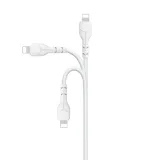 devia-kabel-kintone-ec143-usb-lightning-10-m-21a-bialy