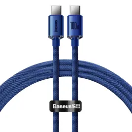 baseus-kabel-crystal-shine-usb-c-usb-c-12-m-100w-niebieski