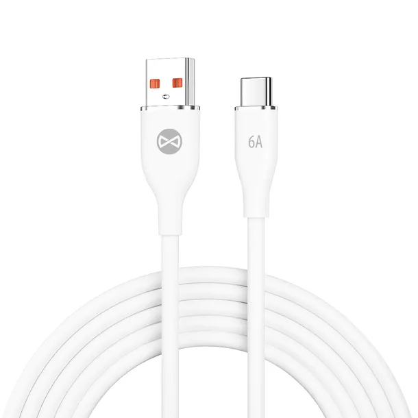 forever-kabel-usb-usb-c-10-m-6a-bialy