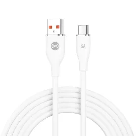 forever-kabel-usb-usb-c-10-m-6a-bialy