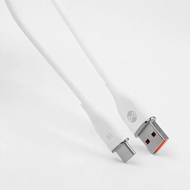 forever-kabel-usb-usb-c-10-m-6a-bialy