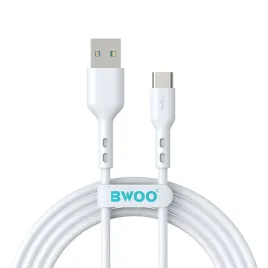 bwoo-kabel-usb-usb-c-2m-3a-bialy