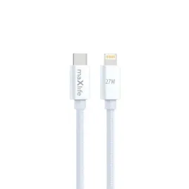 maxlife-kabel-mxuc-12-usb-c-lightning-10-m-27w-bialy