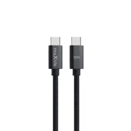 maxlife-kabel-mxuc-12-usb-c-usb-c-10-m-100w-czarny