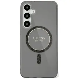 guess-nakladka-hc-magnetic-iml-glitter-circle-do-samsung-galaxy-s25-czarna