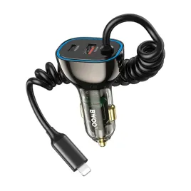 bwoo-30w-ladowarka-samochodowa-pd-cc96l-1x-usb-c-1x-usb-z-kablem-lightni