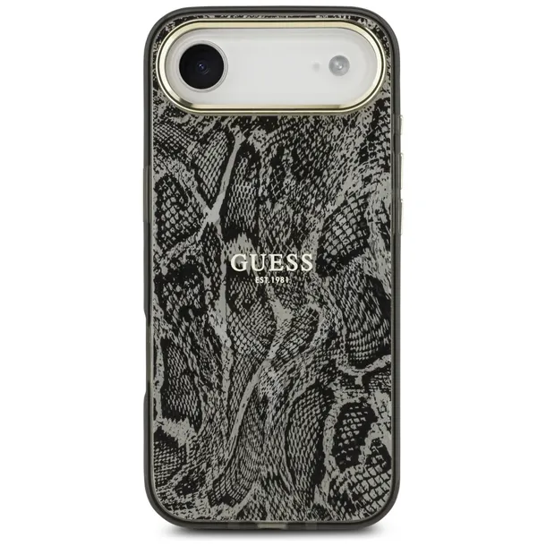 guess-nakladka-python-pattern-magsafe-do-iphone-air-czarna