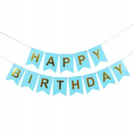 girlanda-urodzinowa-napis-happy-birthday-turkusowy