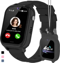 smartwatch-dla-dzieci-czarny-gps-sim-jubunrer-zawieszka