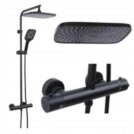 bateria-prysznicowa-z-termostatem-i-deszczownica-czarna-kolumna-zestaw