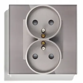 gniazdko-gniazdo-szklane-z-bolcem-podwojne-gniazdka-kontakty-szare-1f