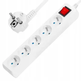 listwa-zasilajaca-biala-przedluzacz-sieciowy-kabel-uziemienie-5-gniazd