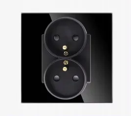 kontakt-gniazdko-elektryczne-z-bolcem-szklane-pionowe-fi60-podwojne