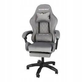 fotel-gamingowy-szary-obrotowy-biurowy-do-biurka-z-podnozkiem