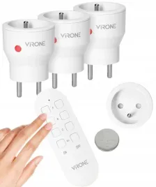 gniazdo-pojedyncze-bezprzewodowe-mini-sterowane-zdalnie-pilotem-3szt