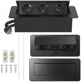 gniazdo-wpuszczane-chowane-w-blat-potrojne-stalowe-czarne-gniazdo