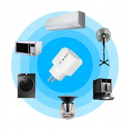 inteligentne-smart-home-sterowane-gniazdko-wifi-watomierz-programator-stan-nowy-zasilanie-sieciowe