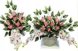 kompozycja-cmentarz-komplet-stroik-grob-serce-wazon-flakon-pomnik