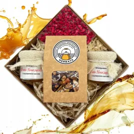 zestaw-miod-herbata-czekolada-prezent-na-dzien-nauczyciela-kosz