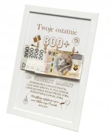 ramka-prezent-18-urodziny-widzisz-twoje-ostatnie-800-plus
