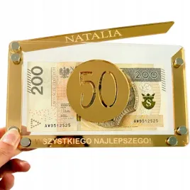 kartka-koperta-pudelko-na-pieniadze-urodziny-imie-liczba-zlota-ramka