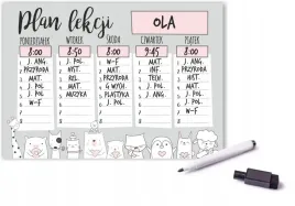 magnetyczny-plan-lekcji-suchoscieralny-pisak