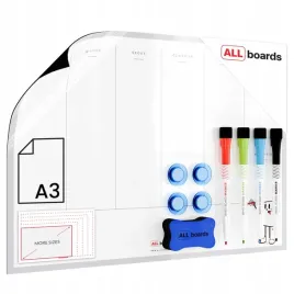 tablica-na-lodowke-a3-planer-tygodniowy-magnetyczny-suchoscieralny