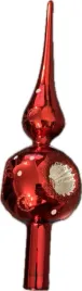 szpic-na-choinke-szklany-czerwony-27cm-czubek