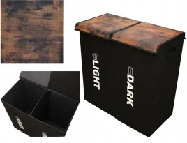 kosz-na-pranie-skladany-dwukomorowy-115l-materialowy-z-pokrywa