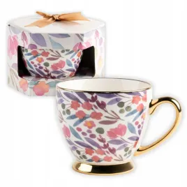 porcelanowa-filizanka-duza-na-prezent-wzor-kwiatowy-ze-zlotym-uchem