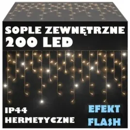 sople-flash-200-led-zewnetrzne-biale-cieple-choinkowe-lampki
