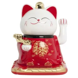 figurka-solarna-kot-maneki-neko-bialo-czerwona-na-szczescie-10-cm
