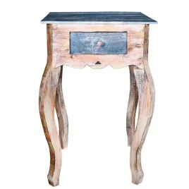 drewniany-stolik-z-szufladka-brazowo-niebieski-80-cm-indonezja