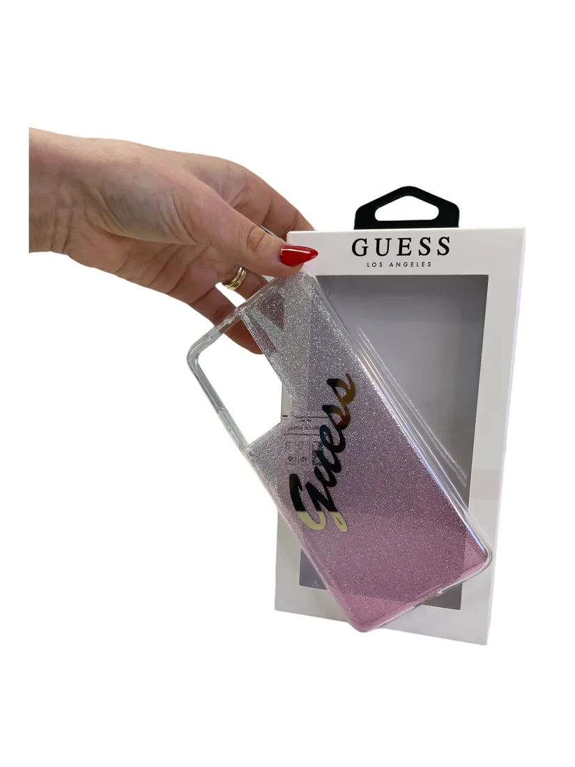 guess-gradient-script-samsung-s21-ultra-pink