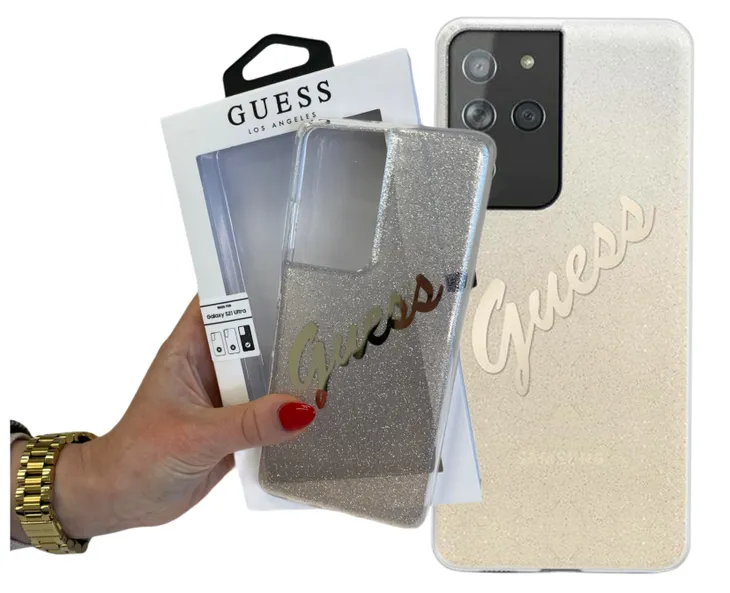 guess-gradient-script-samsung-s21-ultra-gold-dedykowany-model-s21-ultra