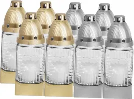 znicze-szklane-8-szt-20-cm-biale-lampiony-na-grob-z-wkladem-dlugie