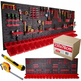 tablica-warsztatowa-narzedziowa-230x78-cm-scianka-garazowa-do-garazu-regal