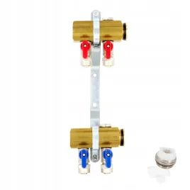 rozdzielacz-c-o-2-obwodow-zaworki-pex-odpowietrzniki-do-grzejnikow