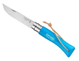 noz-skladany-turystyczny-opinel-colorama-no-07-inox-cyan-blue-rzemien