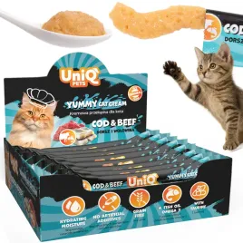 pasta-dla-kota-mokry-przysmak-kremowy-uniq-purrcream-dorsz-50-x-15-g