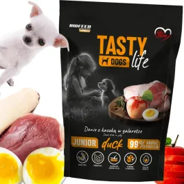 mokra-karma-dla-szczenika-tasty-dog-saszetka-mini-junior-150-g-kaczka