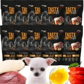 mokra-karma-dla-szczenika-tasty-dog-mini-junior-kaczka-10-x-150-g