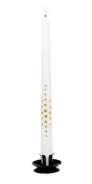 swieca-fam-dluga-fd-290-22-glitter-dots-lakier-matowy-biala