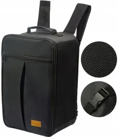 czarny-plecak-sztywny-wytrzymaly-gracio-ryanair-wizzair-bagaz